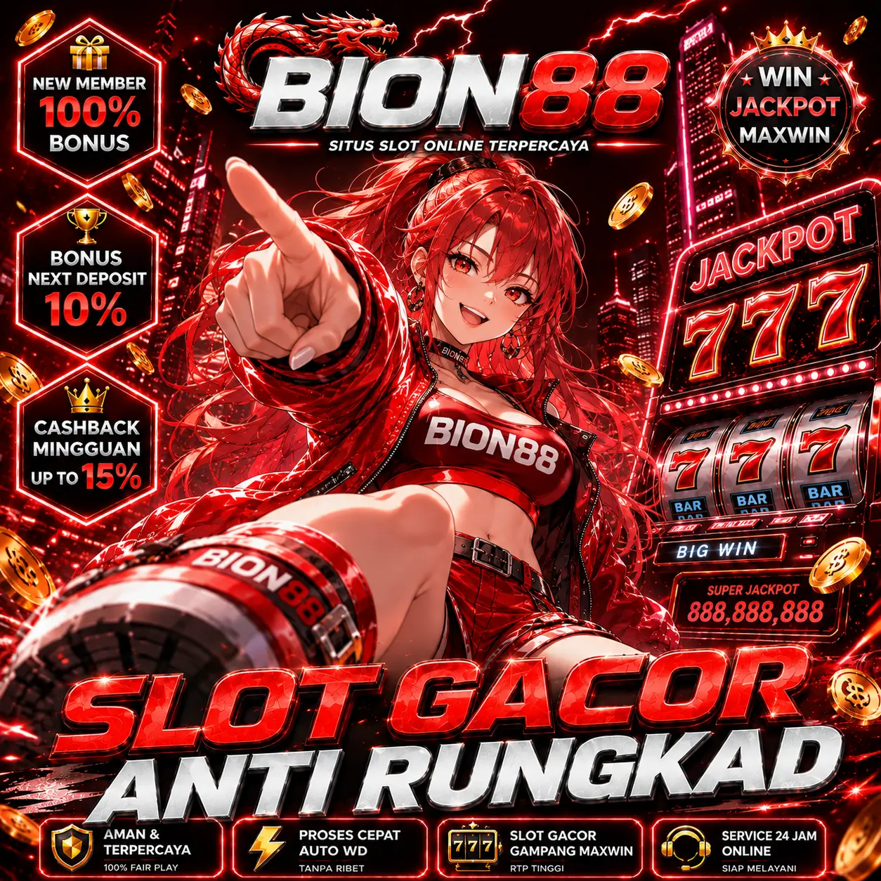BION88 # Penyedia Slot Resmi Dengan Beragam Game No #1 Terlengkap