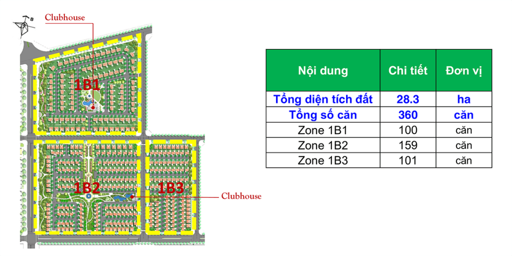 Mat bang du an swanpark moi